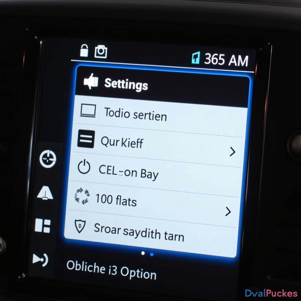 Adjusting Spotify settings on BMW iDrive