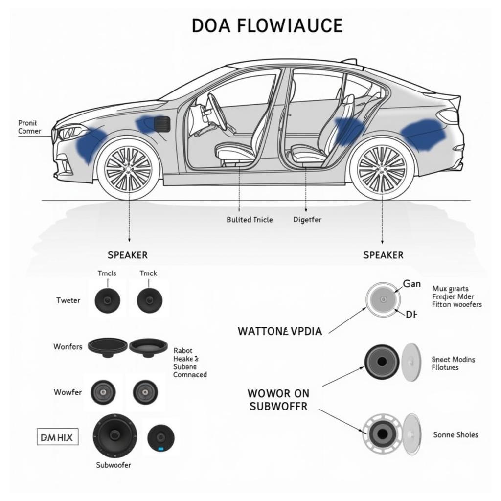 BMW iX Sound System Components