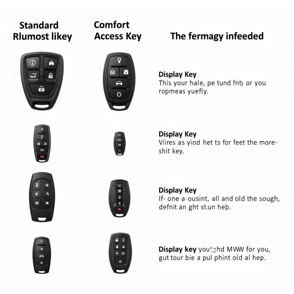 Different Types of BMW Key Fobs