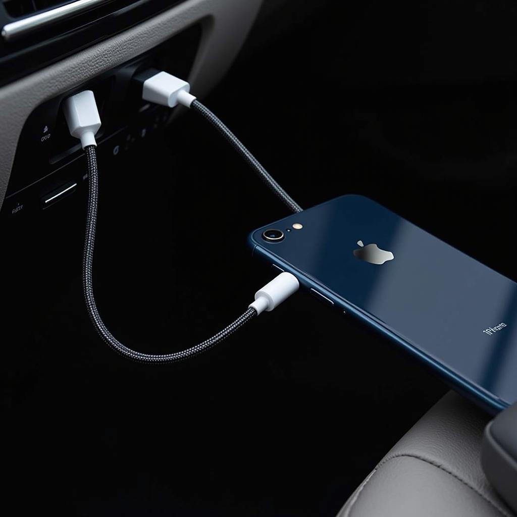 BMW Lightning Cable for iPhone 7 Audio Connection