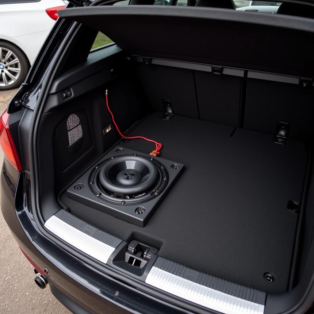 BMW M140i Subwoofer Integration: Deep Bass Enhancement