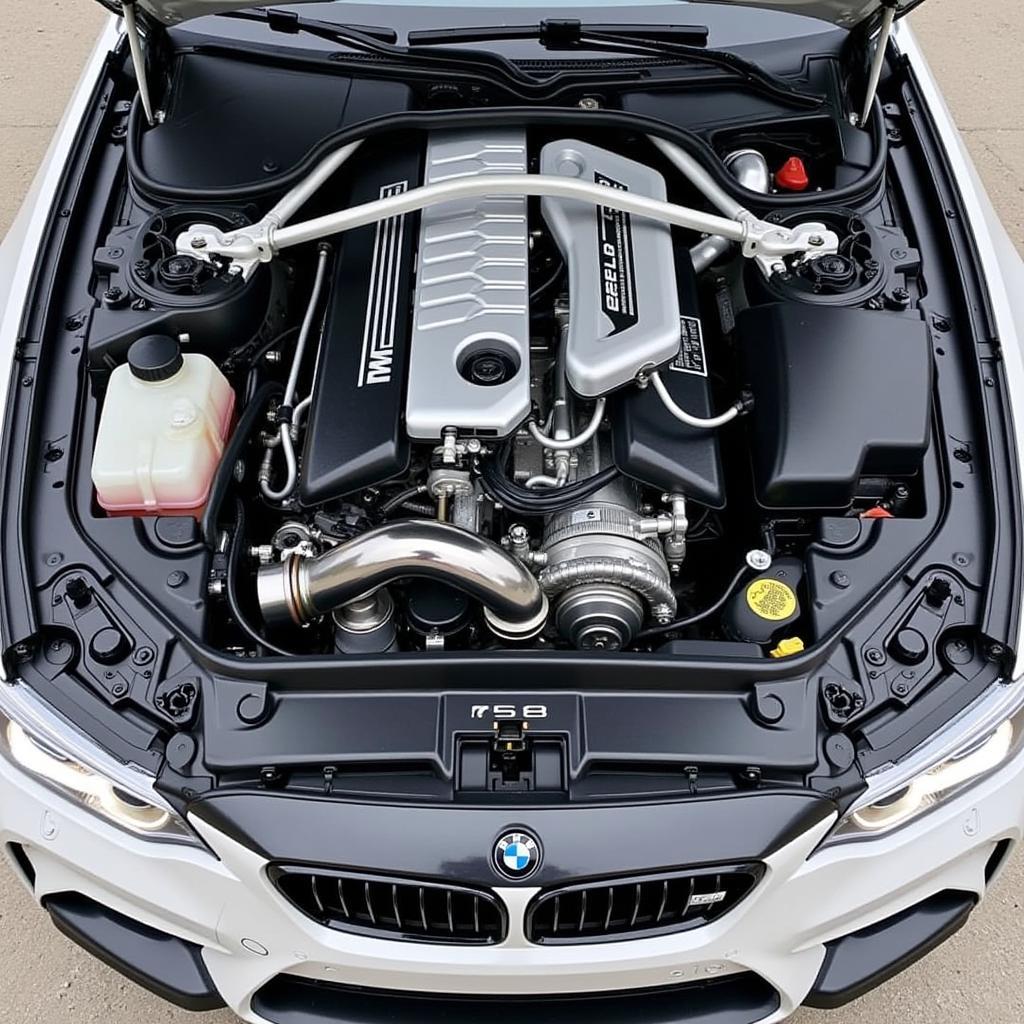 BMW M240i B58 Engine Detailed View