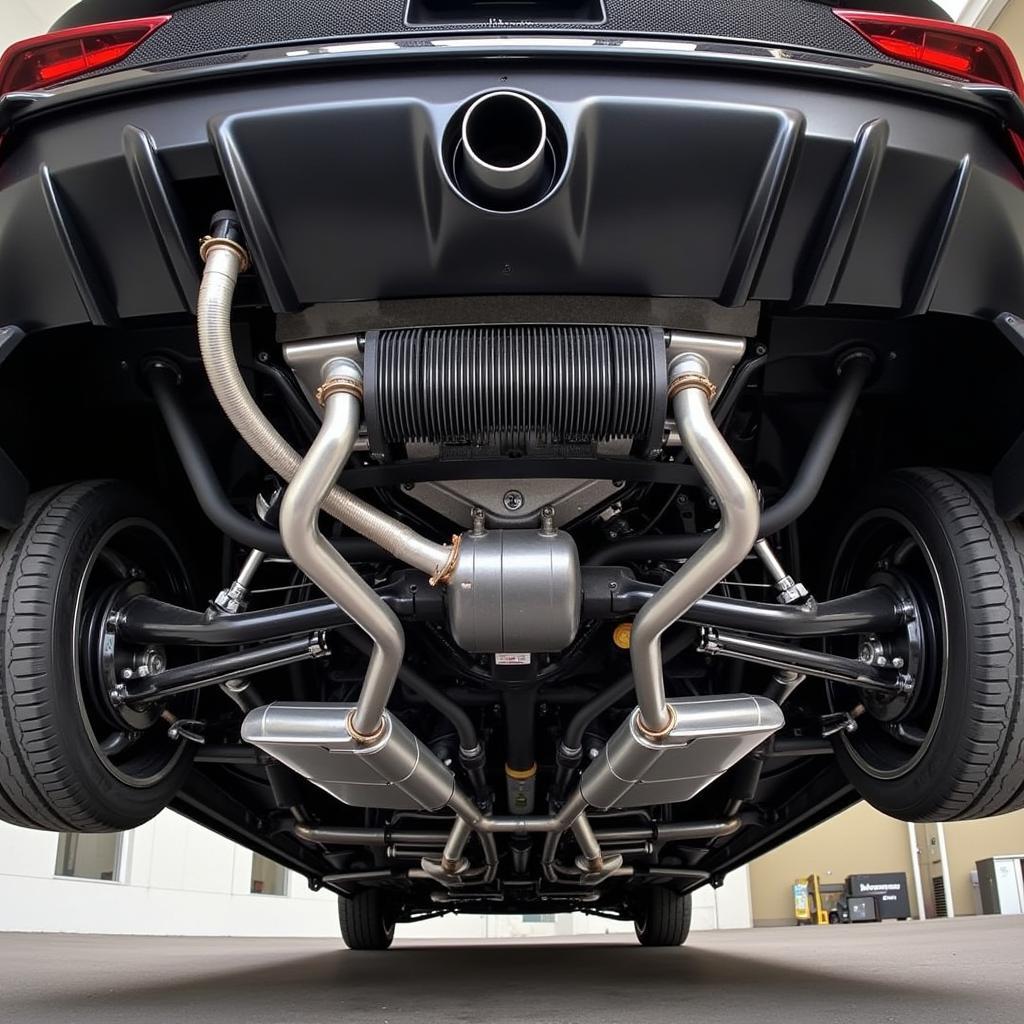 BMW M3 GTR Exhaust System