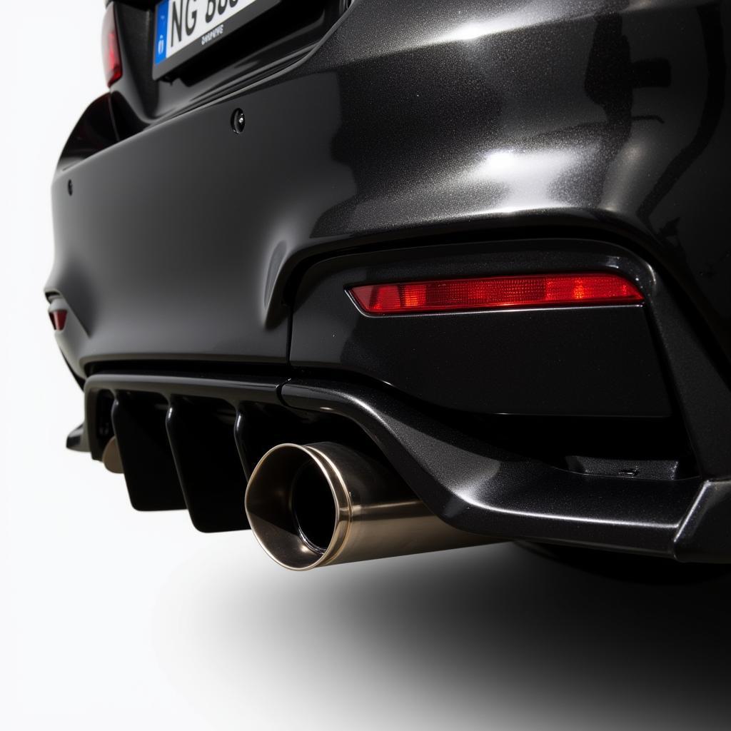 BMW M4 with Aftermarket Exhaust