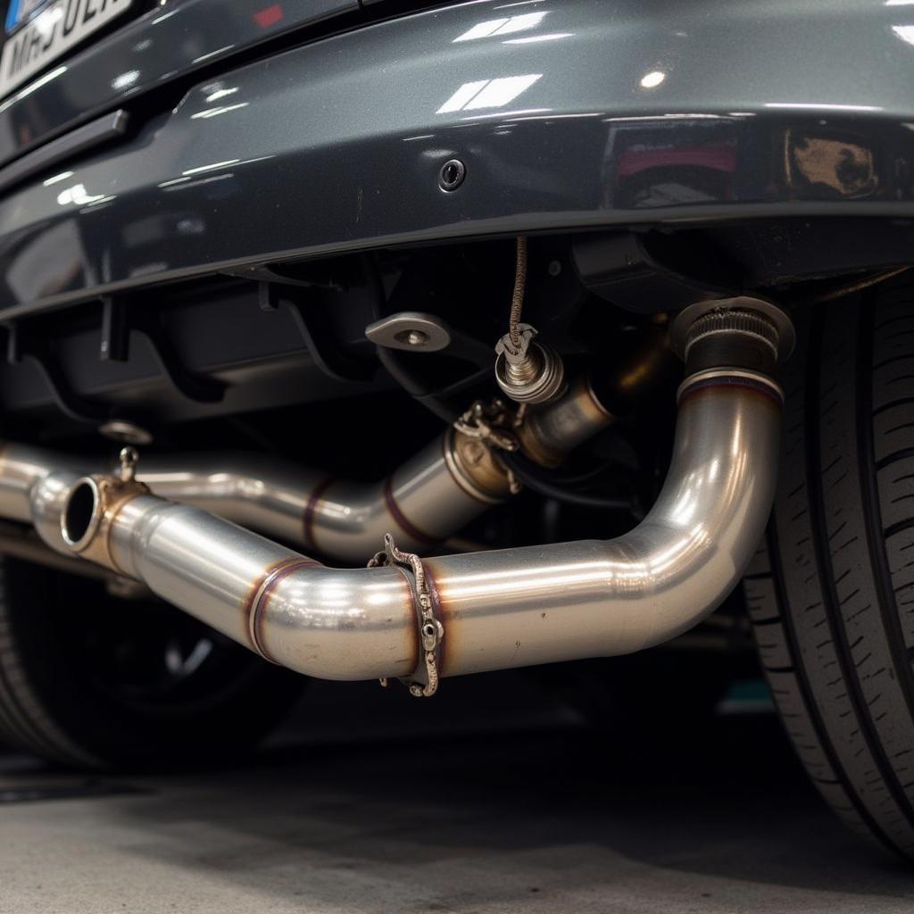 BMW M4 GTS Titanium Exhaust System Close-up