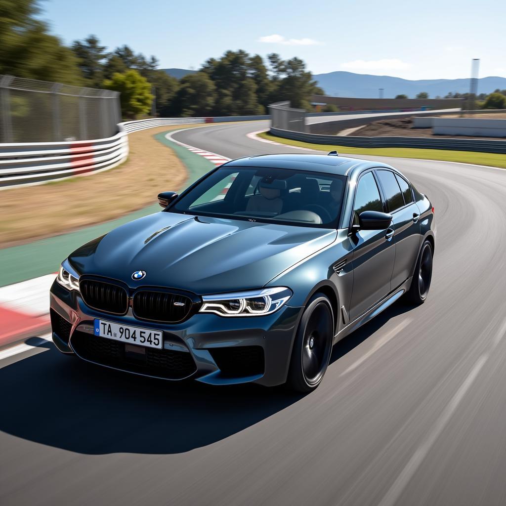 BMW M5 V10 On Track