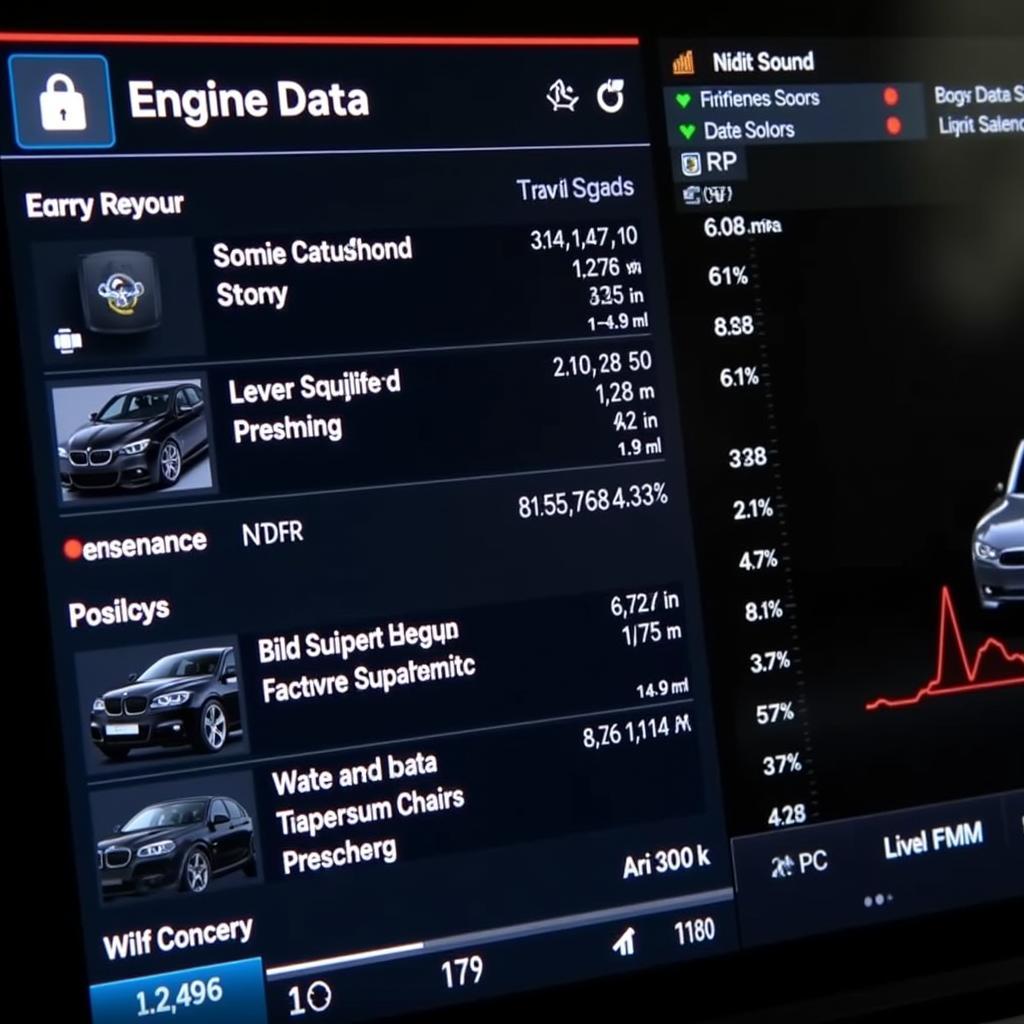 BMW M6 Diagnostic Software Interface