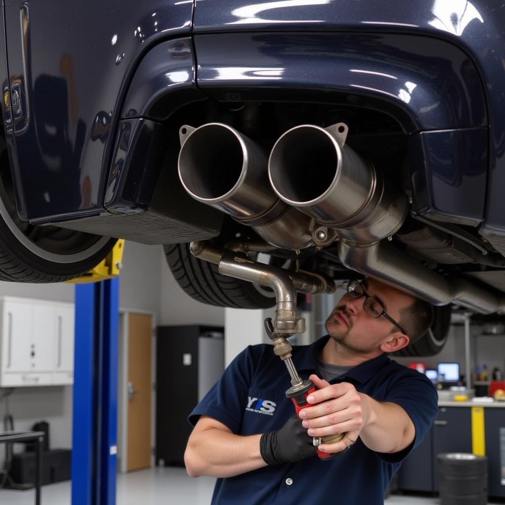 BMW M6 V10 Exhaust Maintenance