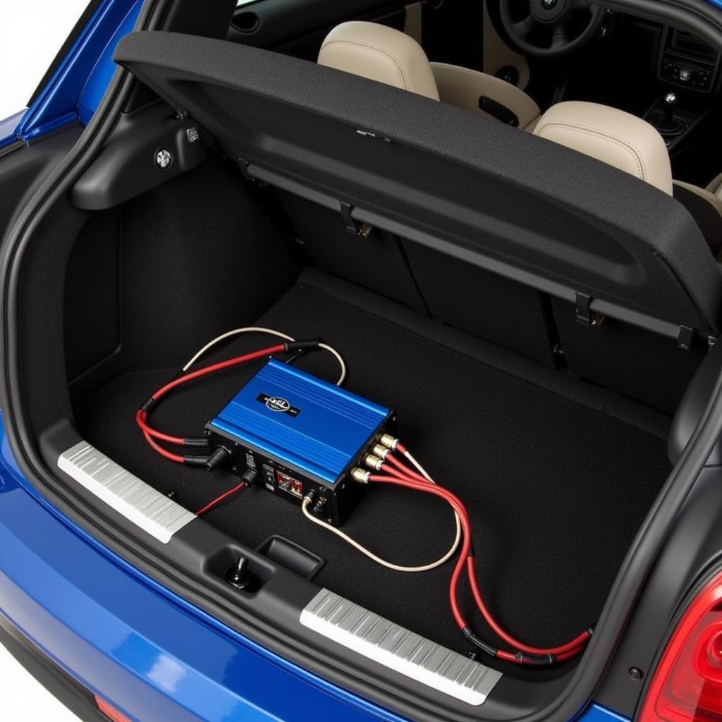 BMW MINI Audio Accessories: Amplifier Installation