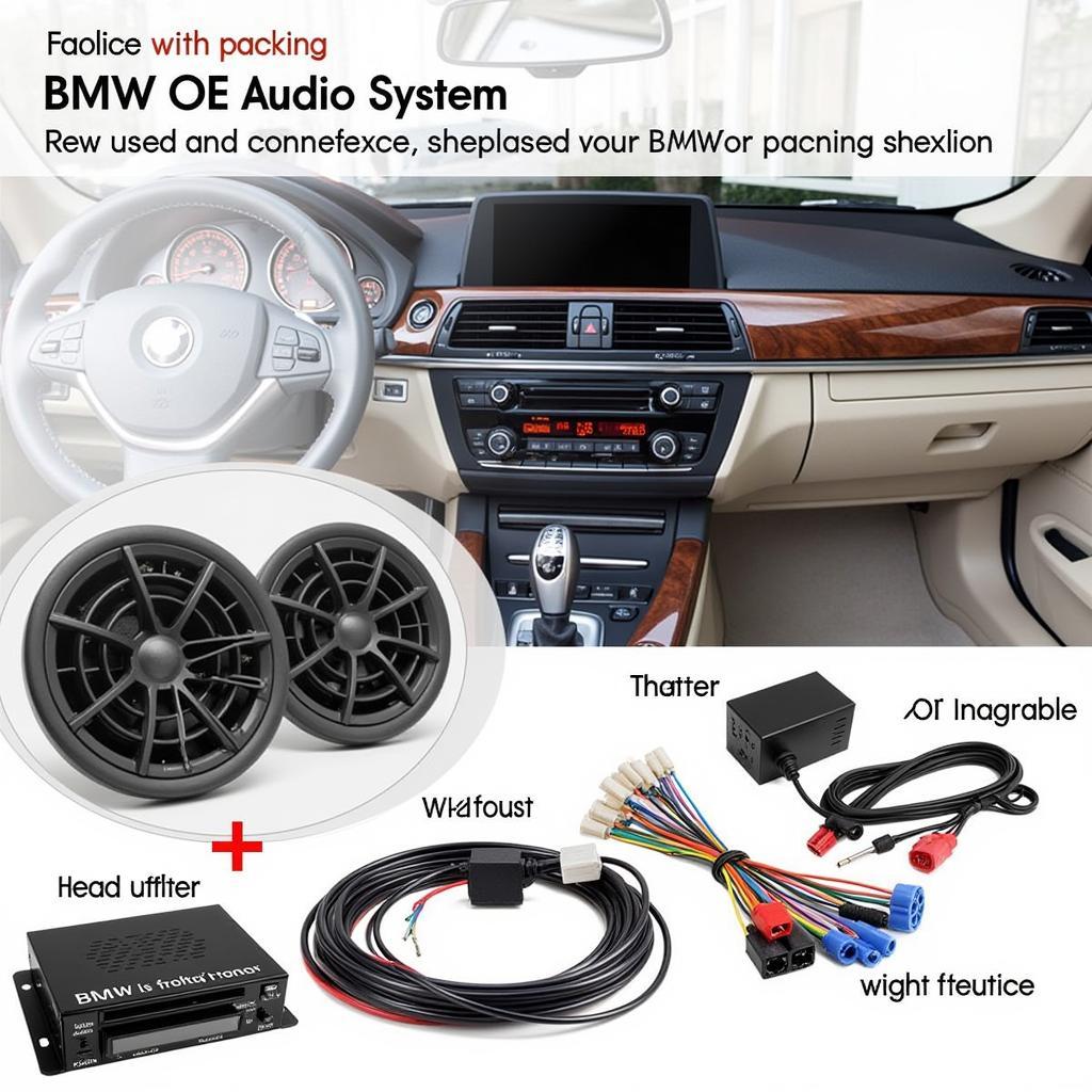 BMW OE Audio System Components