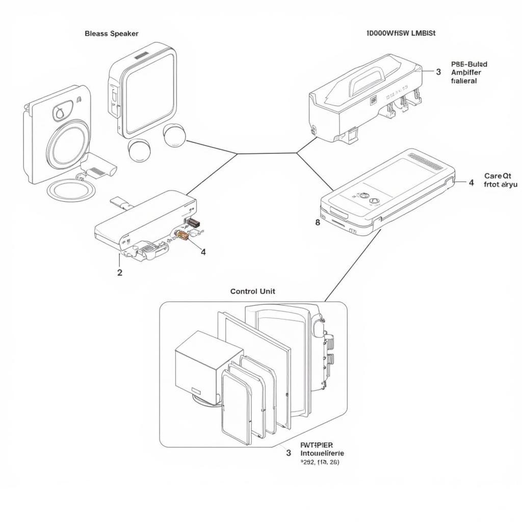 BMW Pro Logic 7 System Components