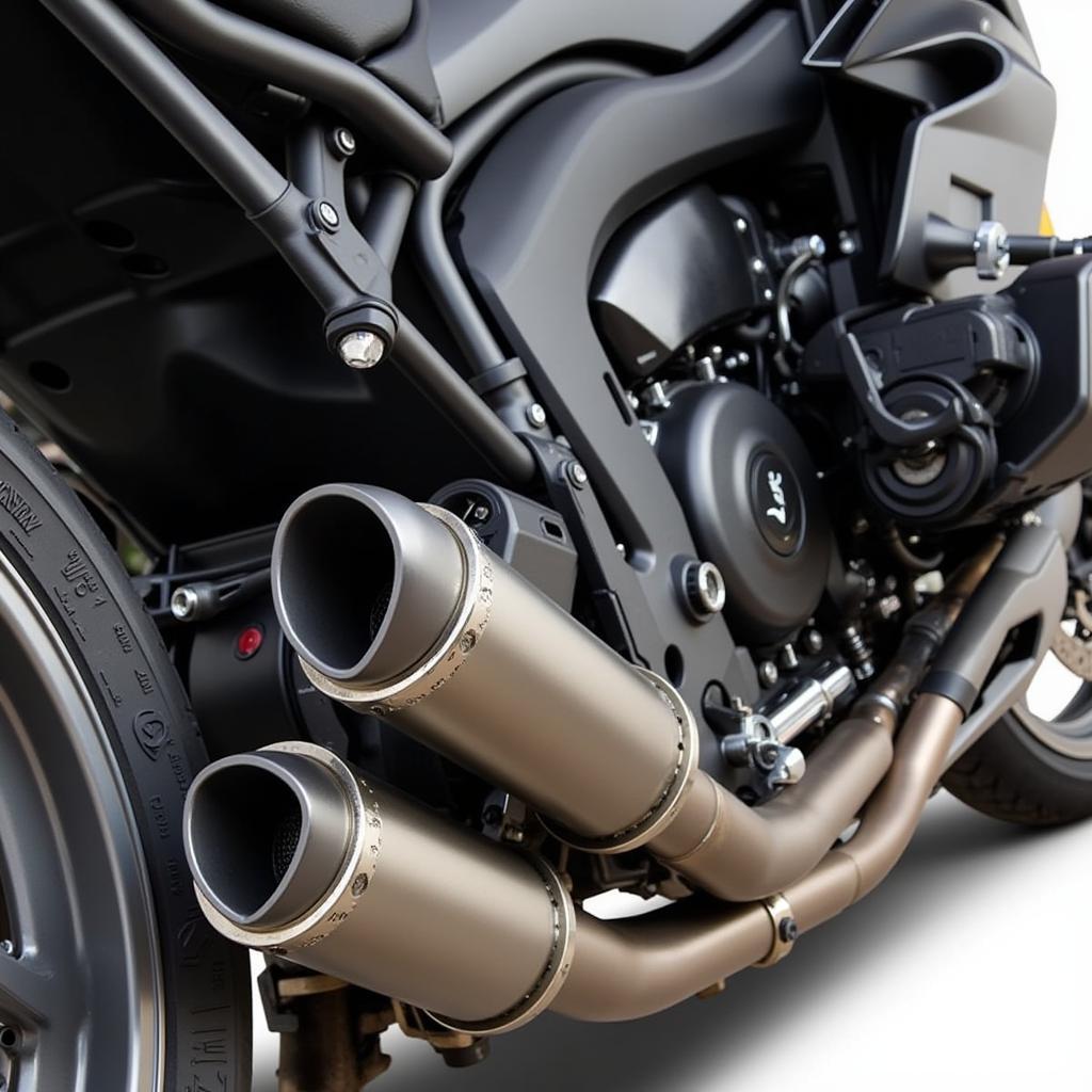 BMW R18 with Vance and Hines Short Shots Staggered Exhaust