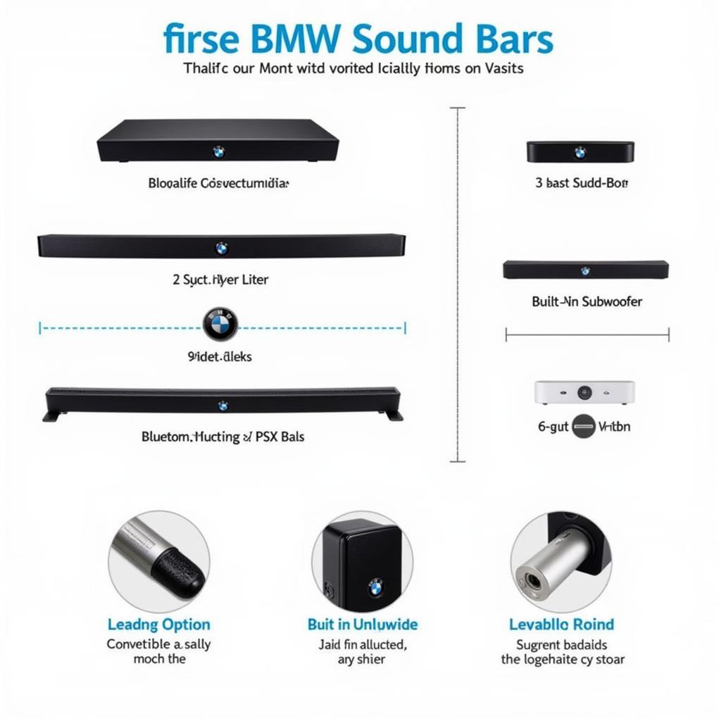 Different Types of BMW Sound Bars