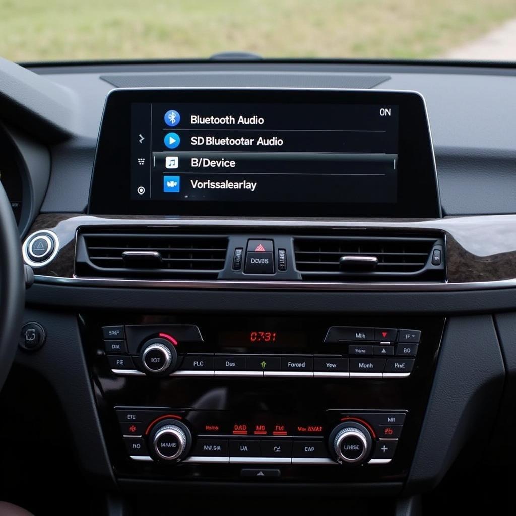 BMW X1 Factory Bluetooth Audio Retrofit