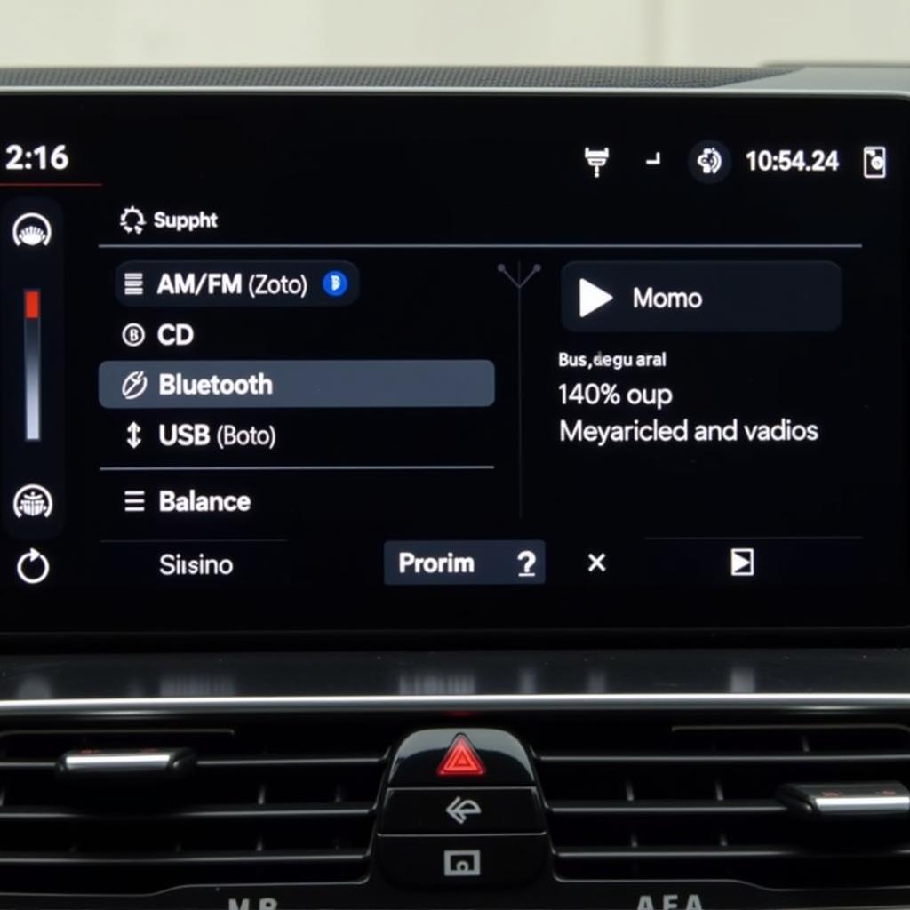 BMW X5 2018 iDrive Audio Controls