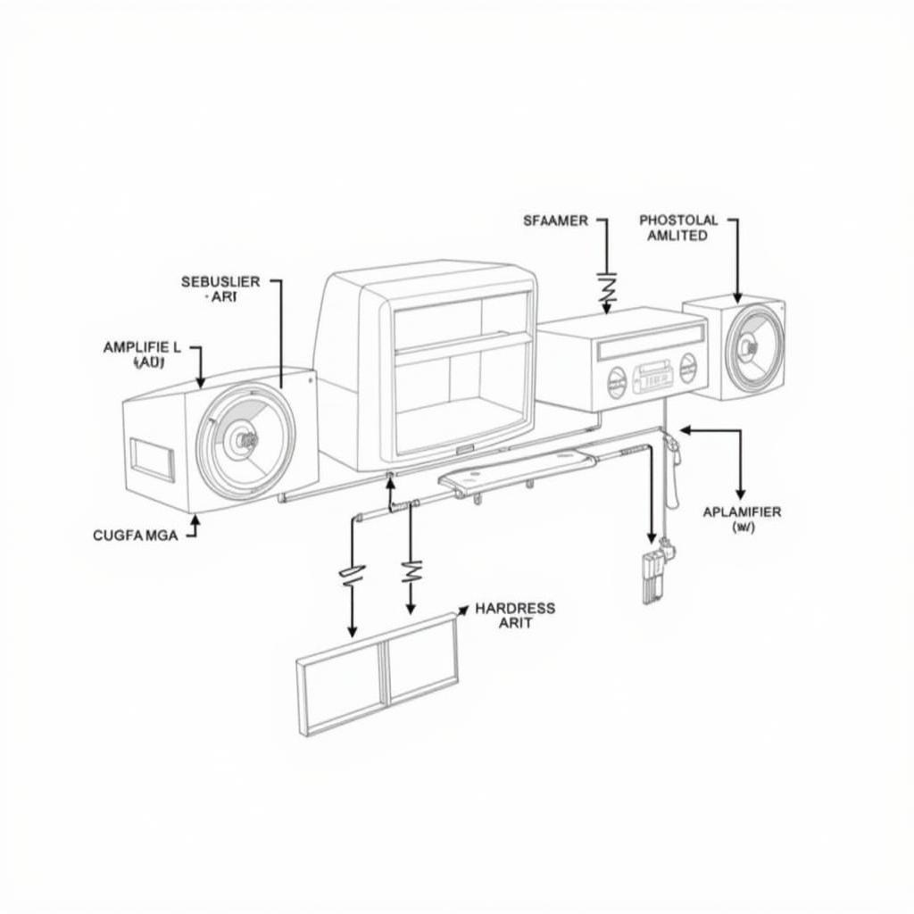 BMW X5 audio system components diagram