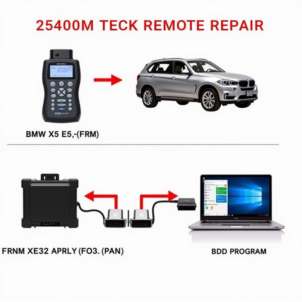 BMW X5 E53 FRM Remote Programming