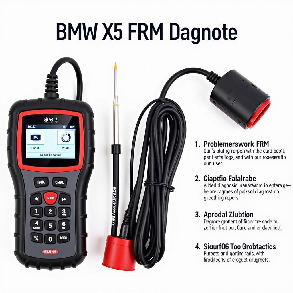 Diagnostic Tools for BMW X5 FRM Module