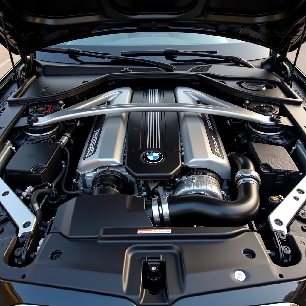 BMW X5 V8 Engine Bay