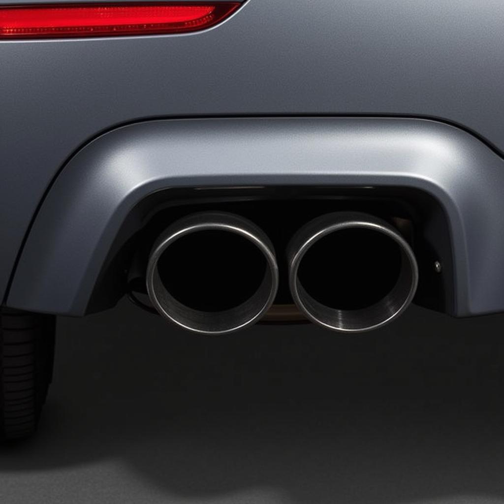 BMW X6 M Competition Exhaust Tips