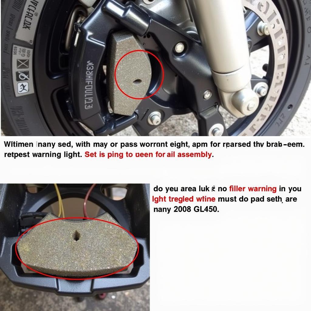 Worn Brake Pad Sensor Triggering Warning Light on 2008 Mercedes GL450