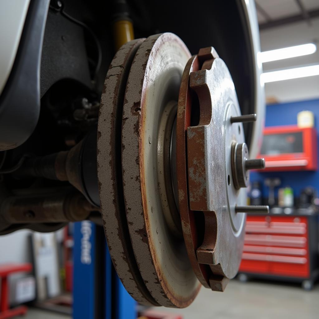 Worn Brake Pads in Warner Robins GA