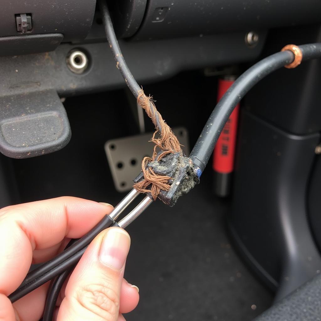 Damaged Wiring Causing a Ground Short