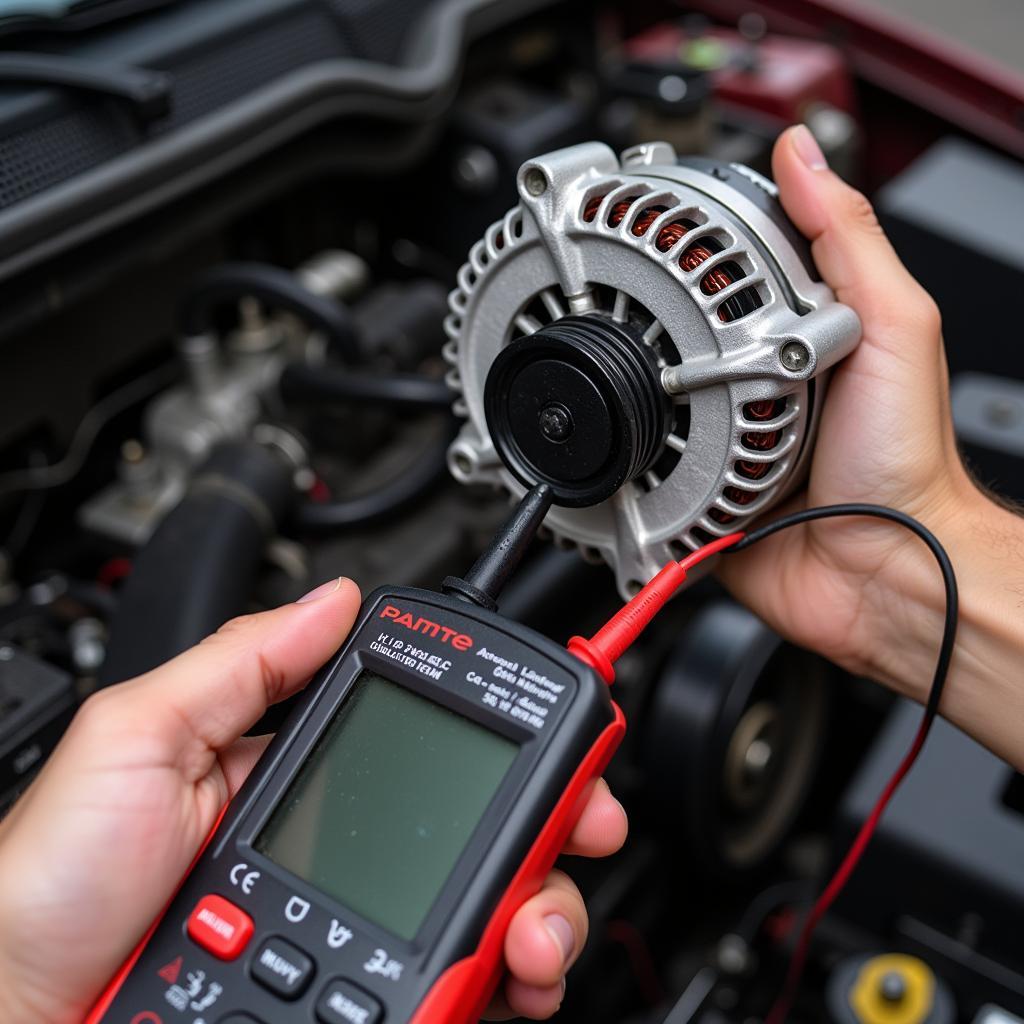 Testing a Car Alternator