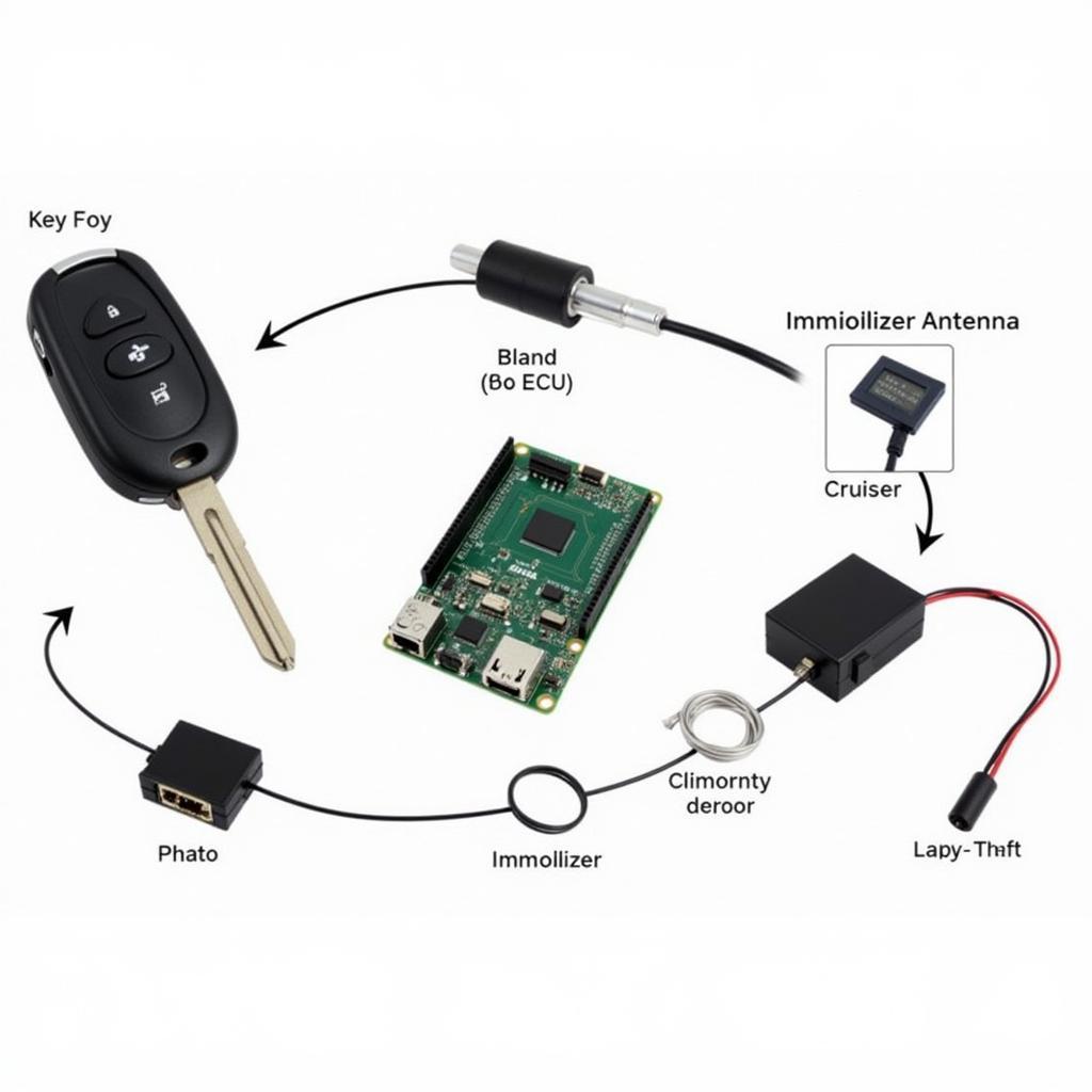 Car Anti-theft System Components