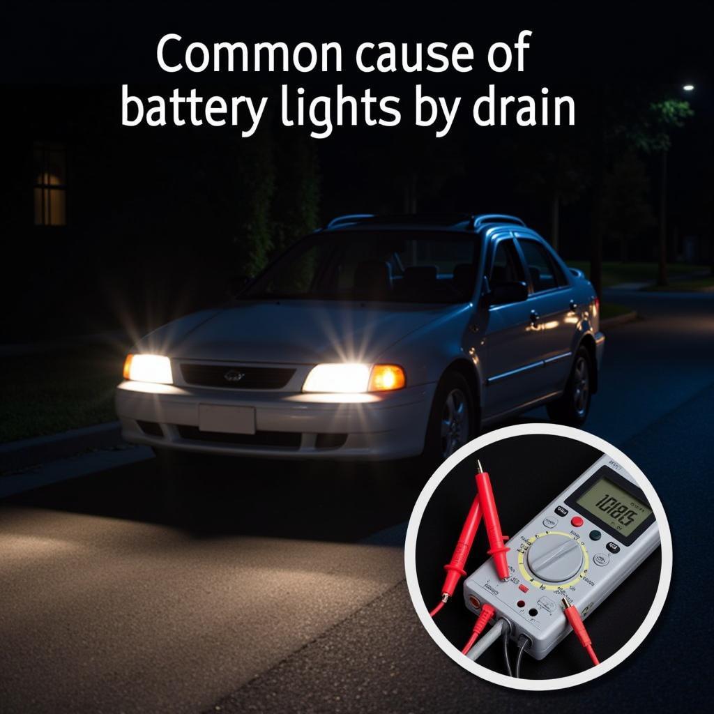 Car Battery Drained by Lights