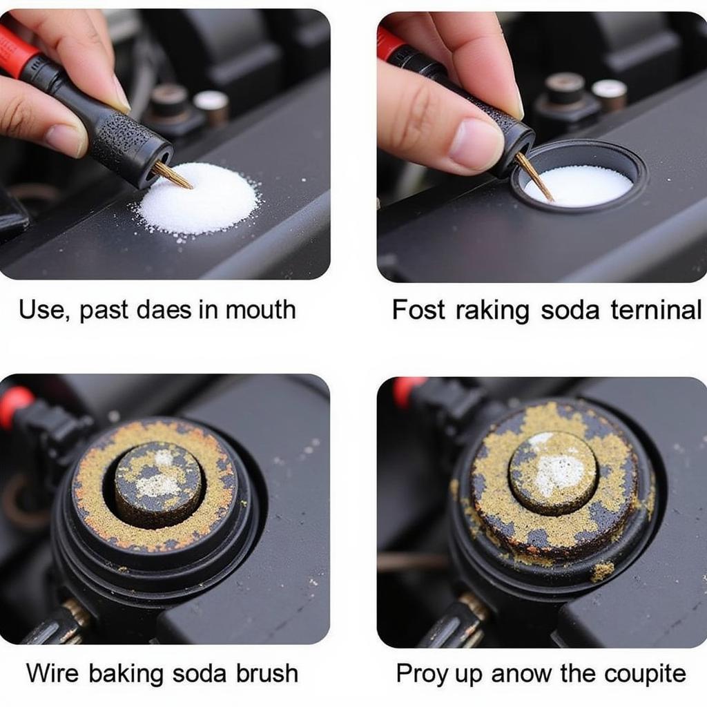 Cleaning Car Battery Terminals