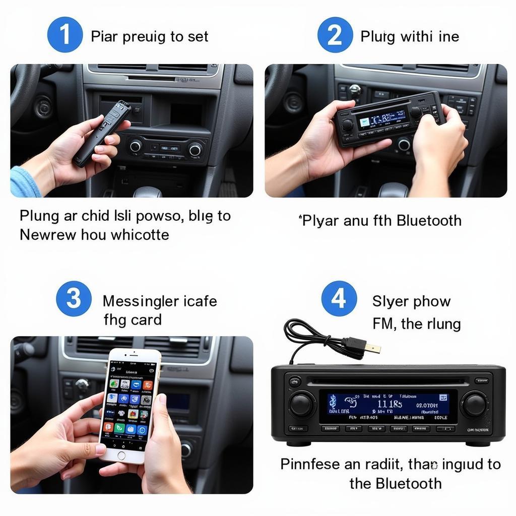 Setting up Car Bluetooth Radio Transmitter