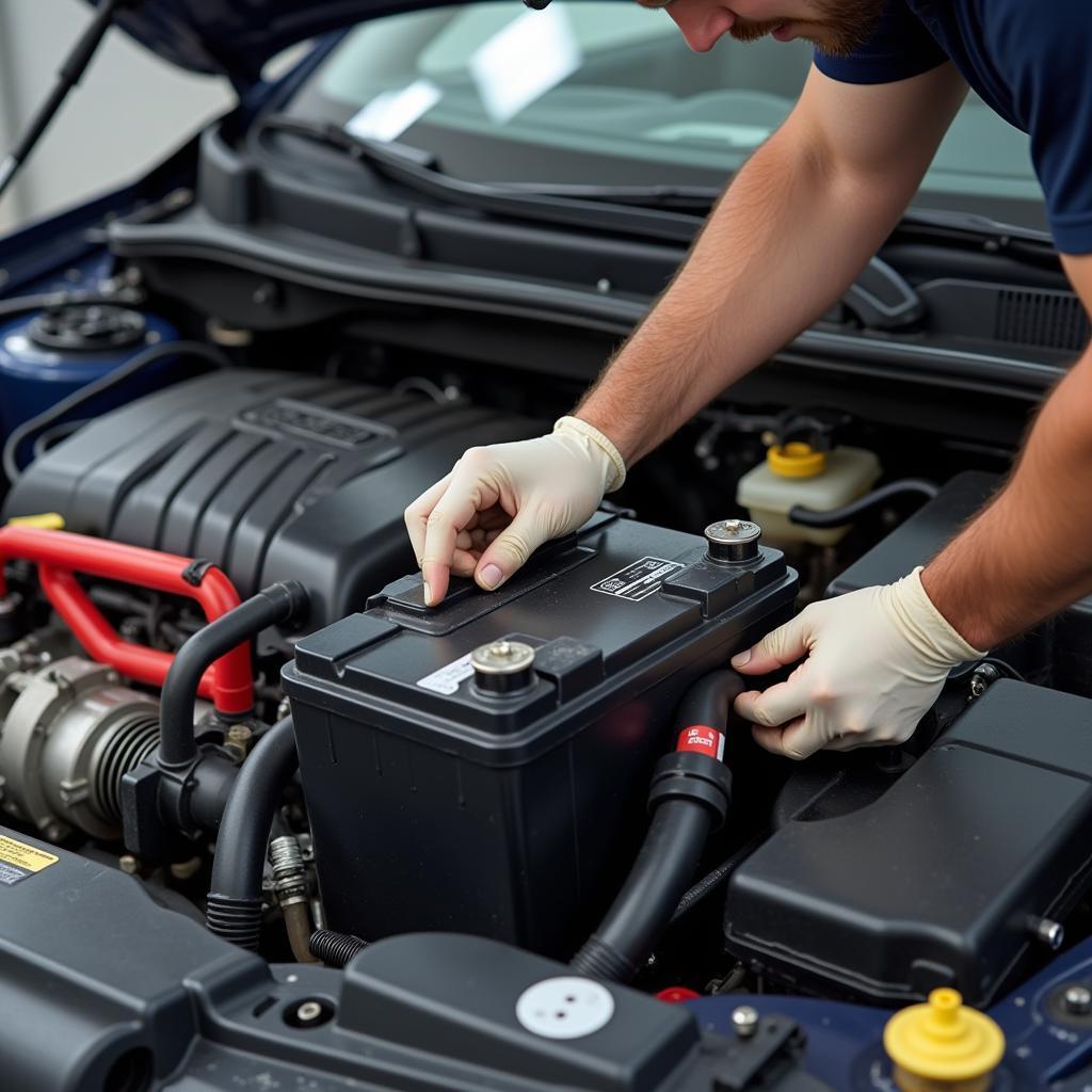 Cooling System Repair After Battery Change