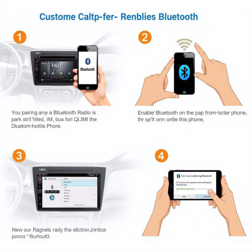 Car Radio Bluetooth Pairing Process