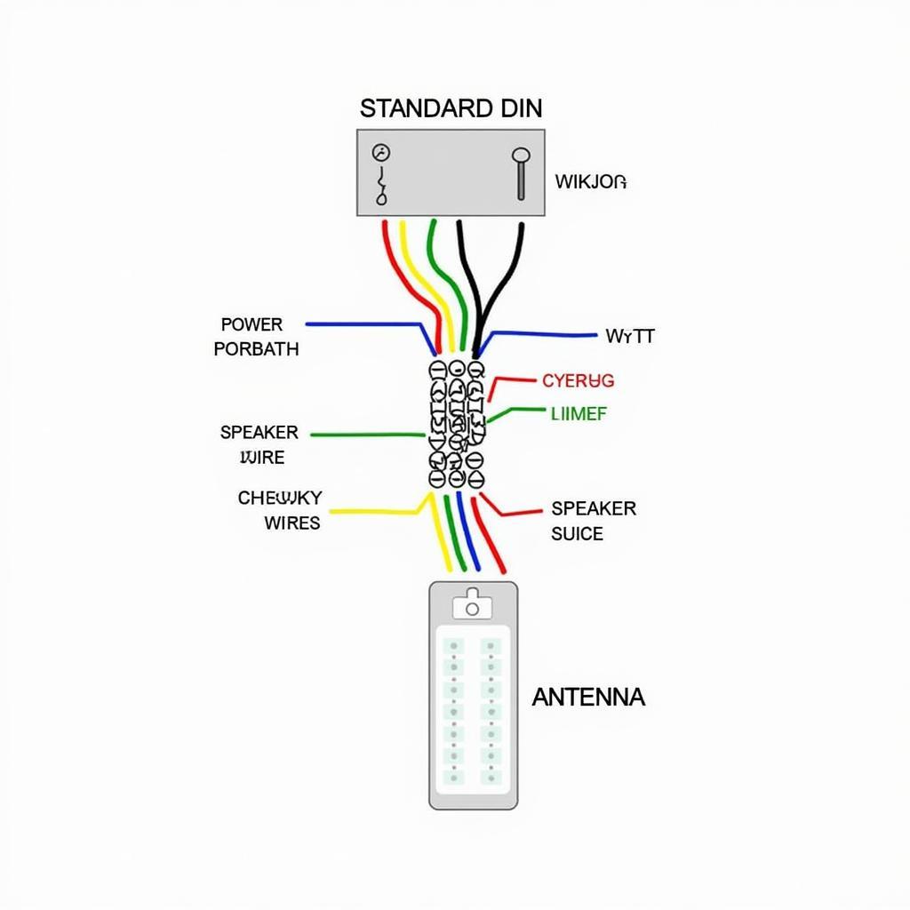 Car Radio DIN Wiring Diagram