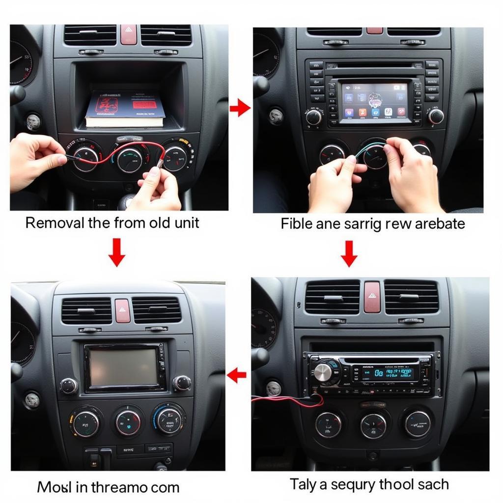 Car Radio Installation Process