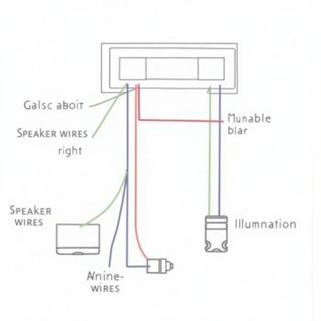 Car Radio Wiring Harness Diagram