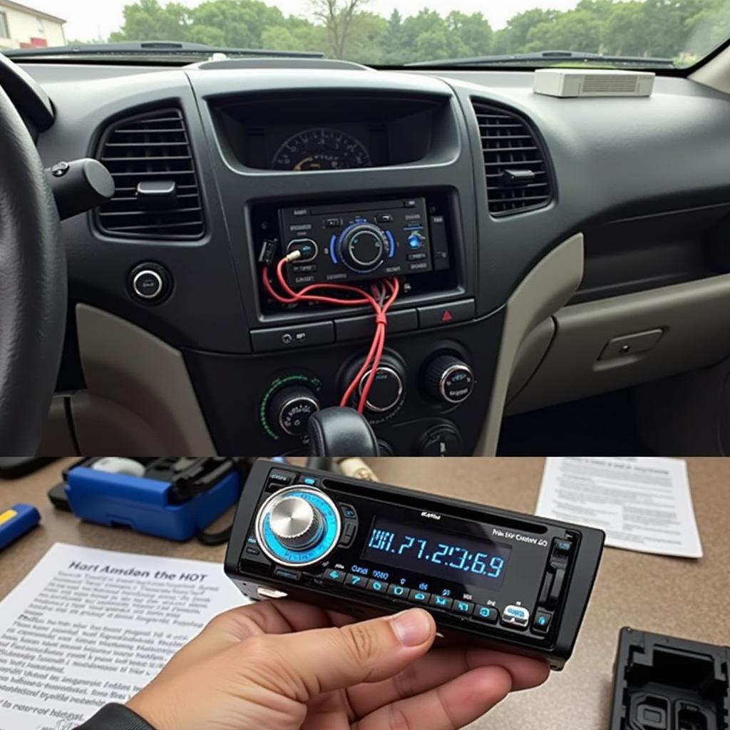 Installing New Car Stereo Head Unit with Bluetooth