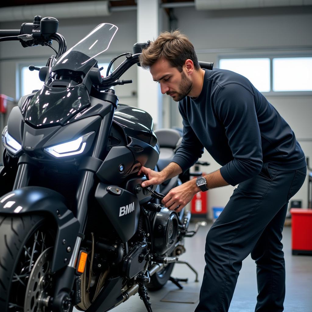 Certified BMW Motorcycle Technician in Fife