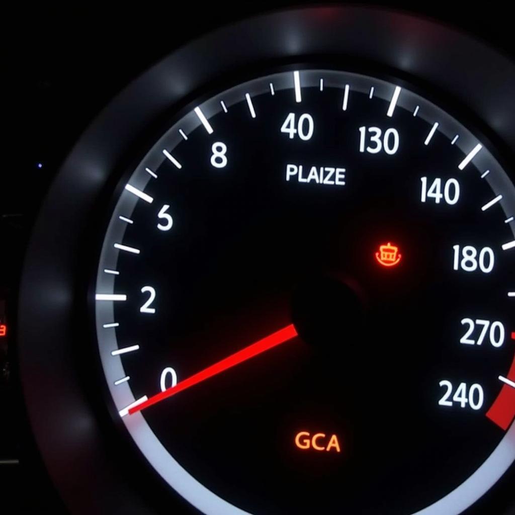 Check engine light illuminated after a new battery is installed