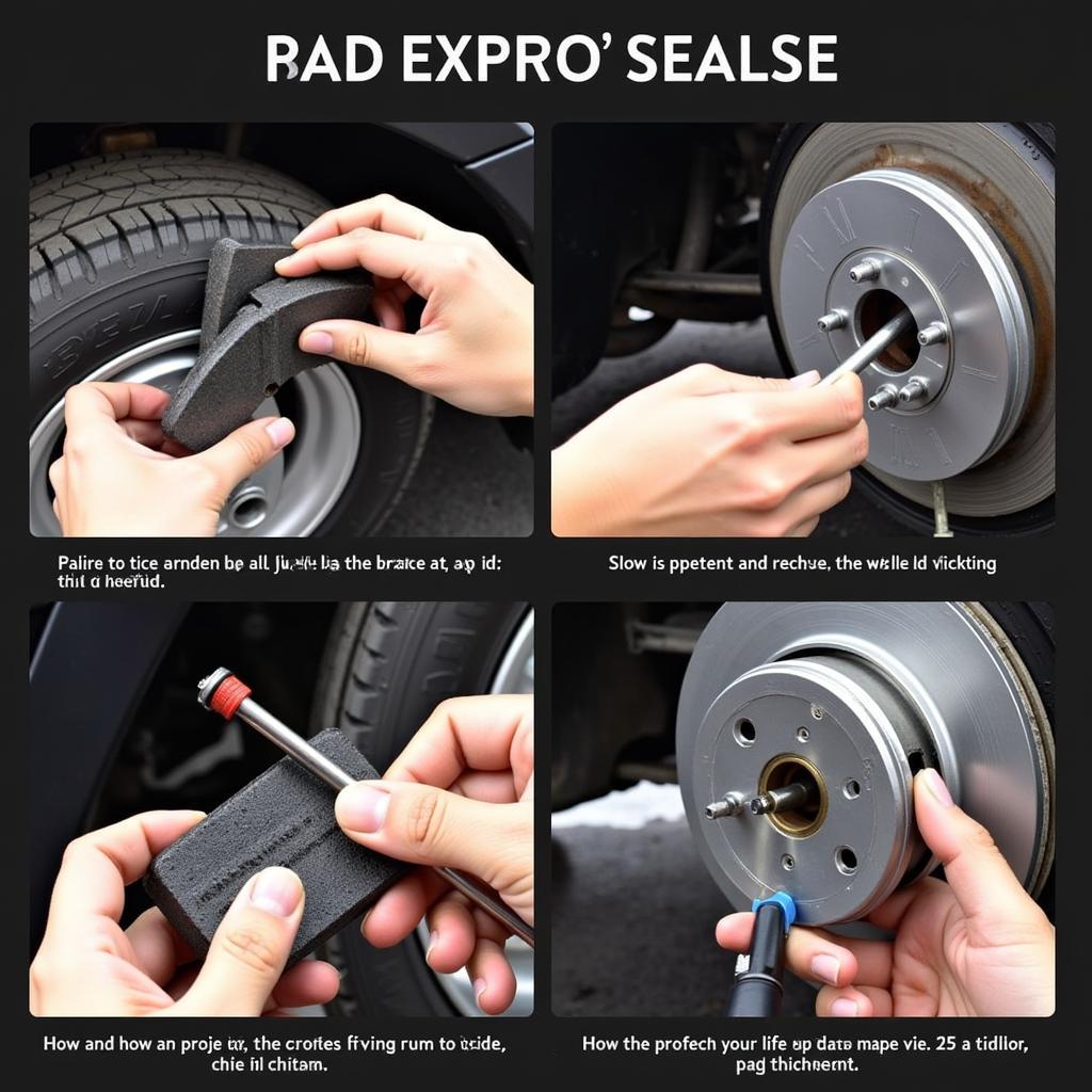 Checking Mini Cooper Brake Pads