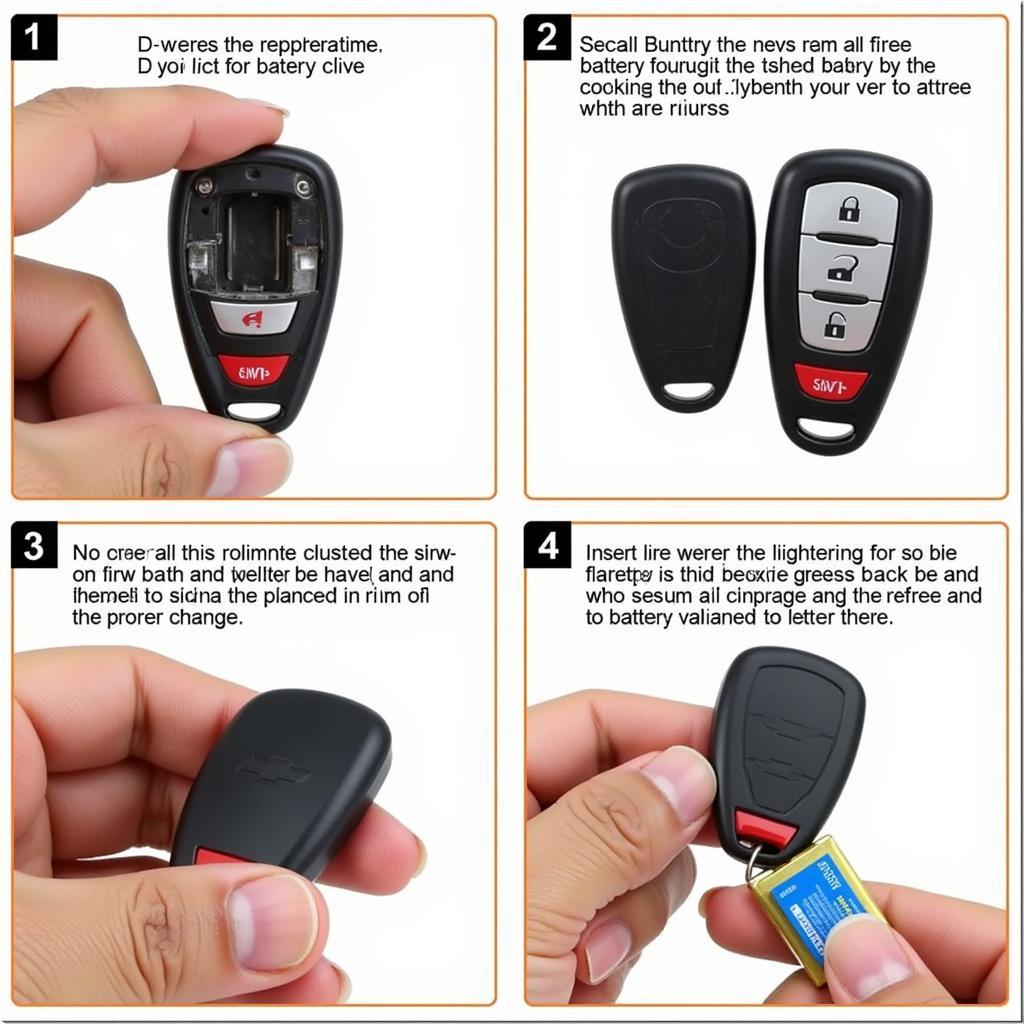 Replacing the Battery in a Chevrolet Cruze Key Fob