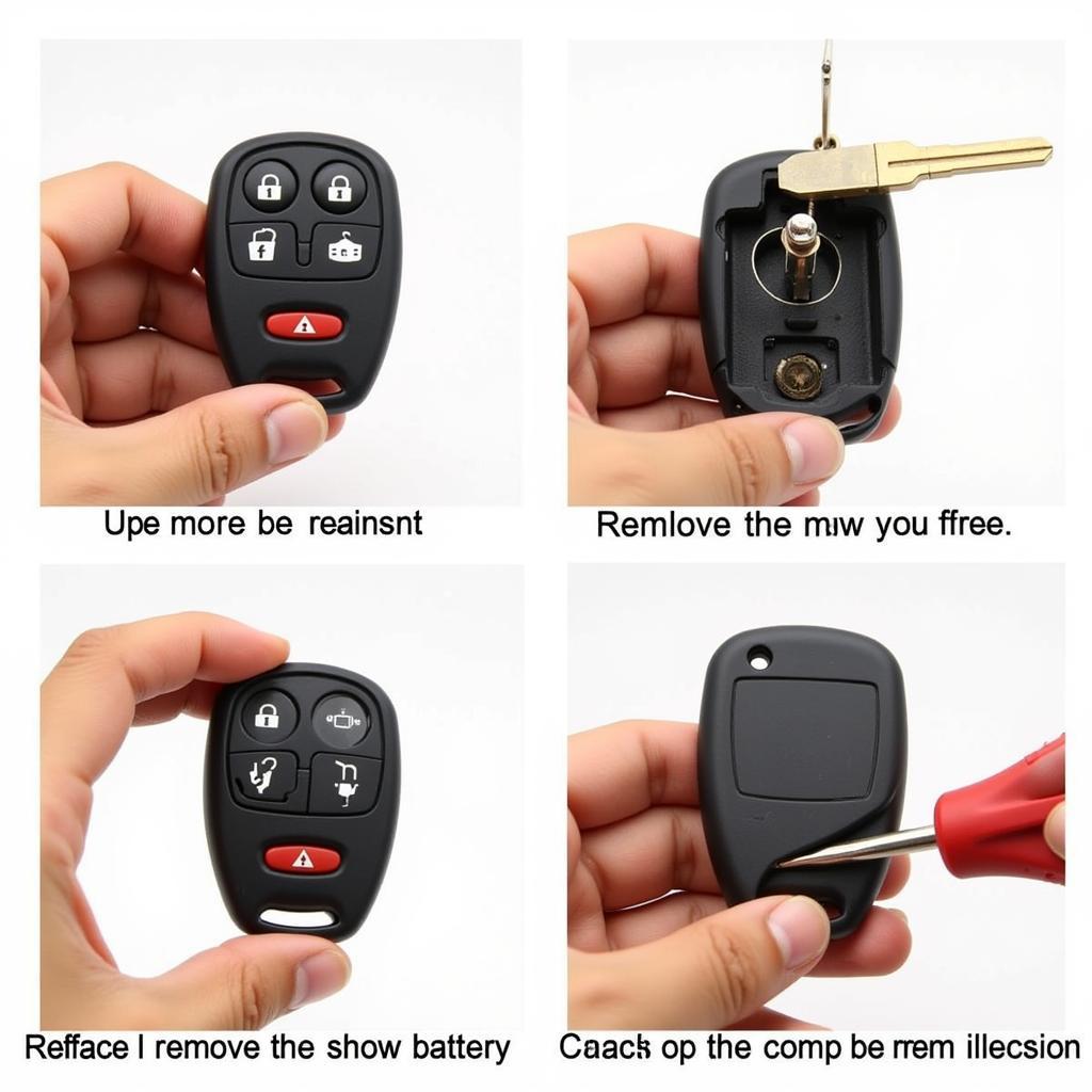 Chevy Key Fob Battery Replacement Steps