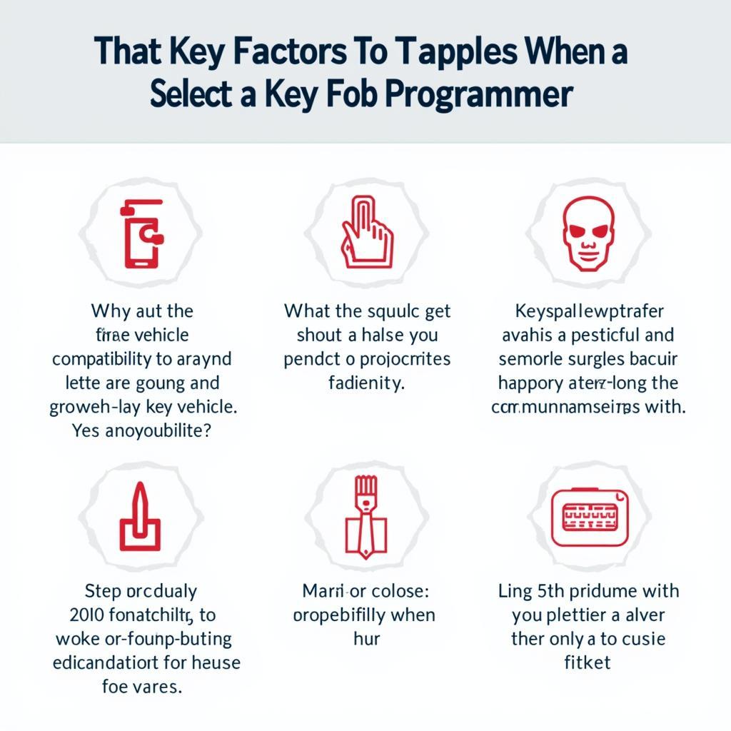 Factors to Consider When Choosing a Key Fob Programmer