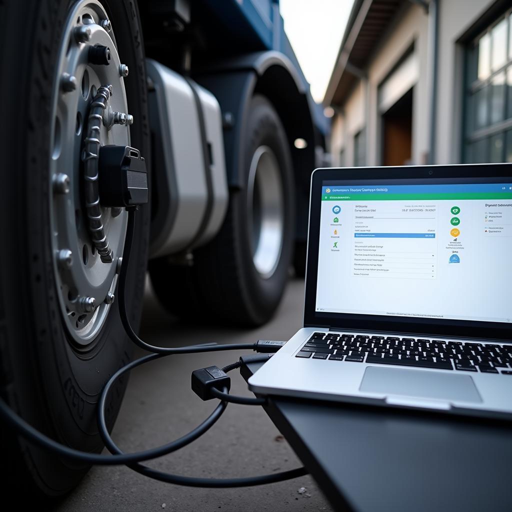 Connecting Diagnostic Software to a Mercedes Truck