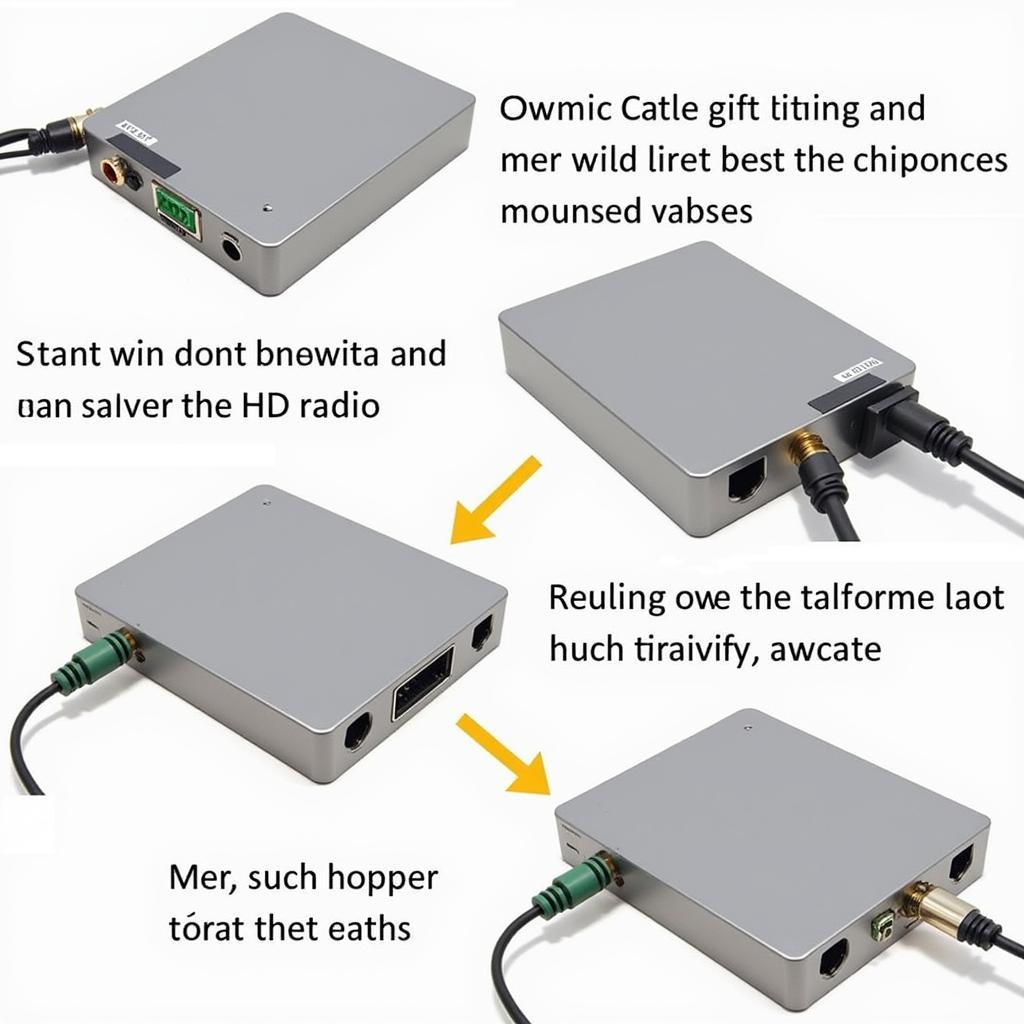 Connecting the HD Radio Antenna