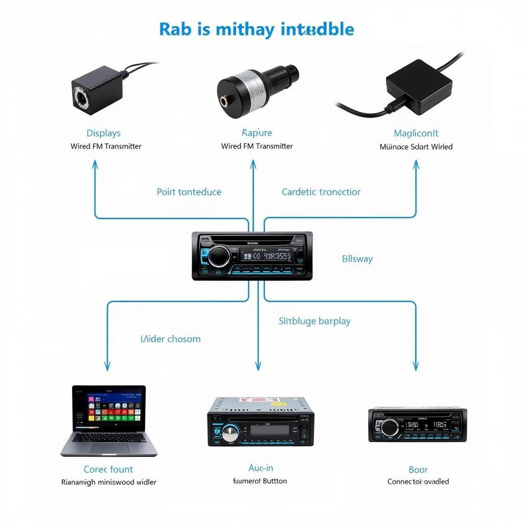 DAB Bluetooth Car Radio Adapter Types