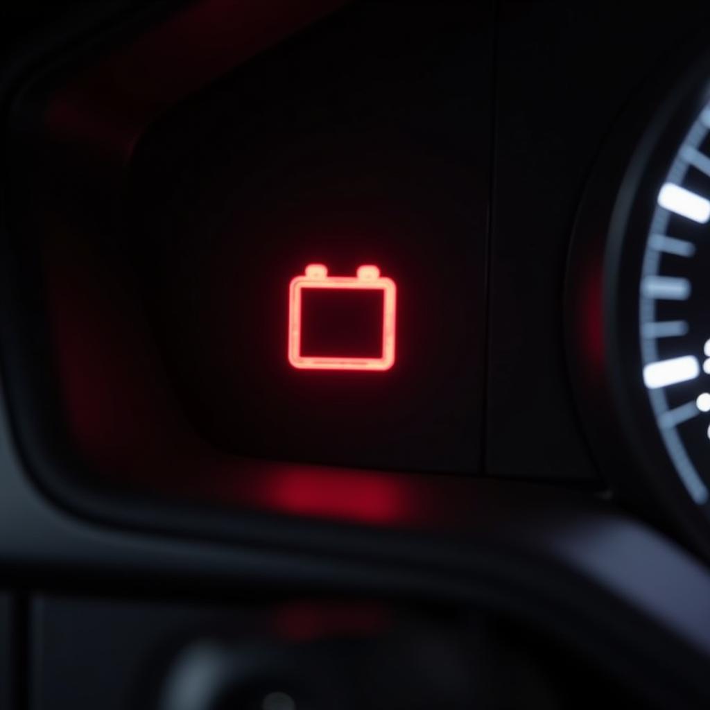 Dashboard Battery Light Illumination