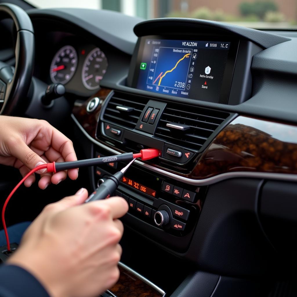 Using a Multimeter to Diagnose BMW 760Li Sound System Problems