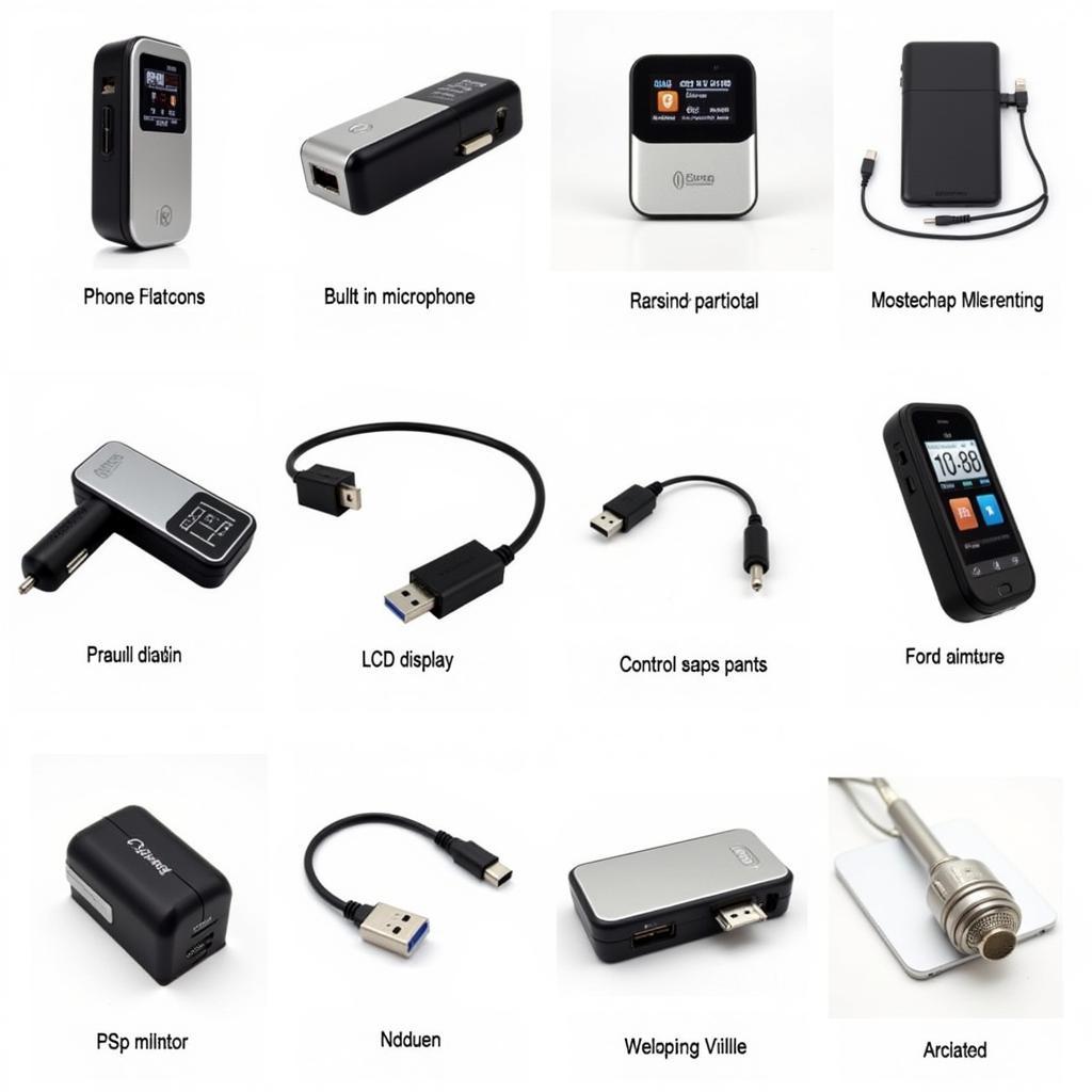 Various Bluetooth Car Adapters